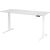 Sitz-/Stehschreibtisch XDBK19, (H x B xT) 640-1290 x 1800 x 800 mm, C-Fuß-Gestell, elektrisch höhenverstellbar, weiß/weiß
