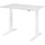 Sitz-/Stehschreibtisch XMKA12, (H x B x T) 700-1200 x 1200 x 800 mm, C-Fuß-Gestell, elektrisch höhenverstellbar, weiß/weiß