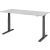 Sitz-/Stehschreibtisch XMKA19, (H x B x T) 700-1200 x 1800 x 800 mm, C-Fuß-Gestell, elektrisch höhenverstellbar, grau/graphit