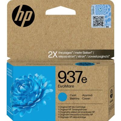 Tintenpatrone 937e, für HP-Drucker, ca. 1650 Seiten, cyan