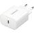 Schnellladegeräte W20C, USB-C, 20 Watt, 100-240 Volt, 50-60 Hz, USB Power Delivery PPS, weiß