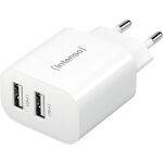 Schnellladegerät W24AA, 2x USB-A, 24 Watt, 100-240...