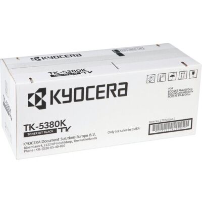 Toner-Kit TK-5380K, für Kyocera Drucker, ca. 13.000 Seiten, schwarz