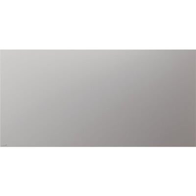 Glasboard, eckige Ausführung, matte Oberfläche, 100 x 150 cm, Warm Grey