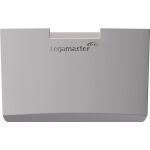 Glasboard-Zubehörhalter, magnetisch, leer, Warm Grey