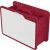 Playboard Toolbox 42 x 28 x 18 cm, recyceltes PET-Material, magnetische Whiteboard-Oberfläche, rot