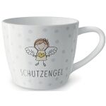 Porzellanbecher 400ml Motiv Schutzengel