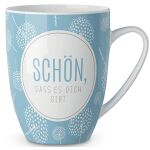 Porzellanbecher 250ml Motiv Pusteblume