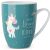 Porzellanbecher 250ml Motiv Einhorn