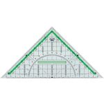 Geometrie-Dreieck Green Line 22 cm, gegenläufige...