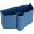 Pinselbox eco mit Pinselhalter, kippsicher auf Farbkasten aufsteckbar, Kunststoff, 55 x 55 x 100 mm, blau