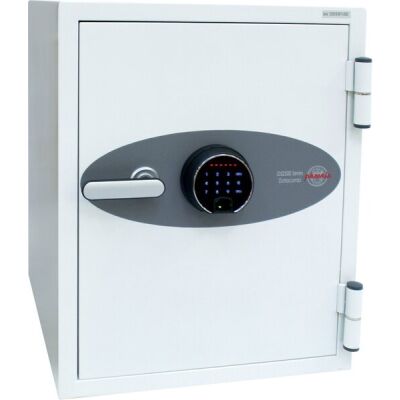 Tresor Data Combi, Fingerabdruck-Schloss, Volumen 63 Liter, weiß