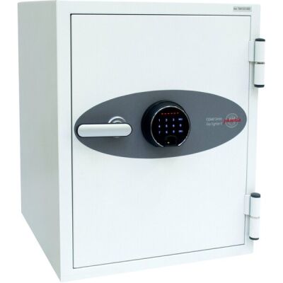 Tresor Fire Fighter, Fingerabdruck-Schloss, Volumen 63 Liter, weiß