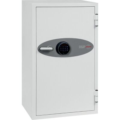 Tresor Fire Fighter, Fingerabdruck-Schloss, Volumen 162 Liter, weiß