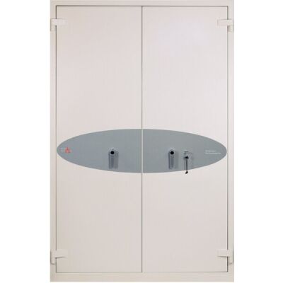 Tresor Fire Commander Pro, Schlüssel-Schloss, Volumen 772 Liter, weiß