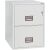Tresor Vertical Fire File, Schlüssel-Schloss, 2 Schubladen, Volumen 49 Liter, weiß