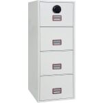 Tresor Vertical Fire File, Fingerabdruck-Schloss, 4...
