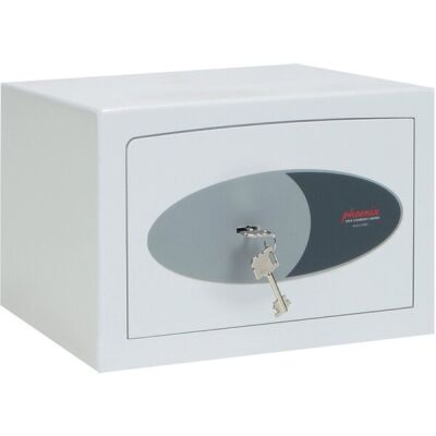 Tresor Venus, Schlüssel-Schloss, Volumen 14 Liter, weiß