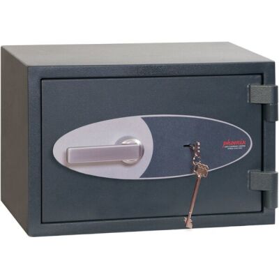 Tresor Neptune, Schlüssel-Schloss, Volumen 24 Liter, graphitgrau