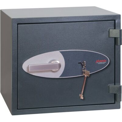 Tresor Neptune, Schlüssel-Schloss, Volumen 46 Liter, graphitgrau