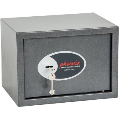 Sicherheitstresor Vela Home & Office, Schlüssel-Schloss, Volumen 17 Liter, graphitgrau