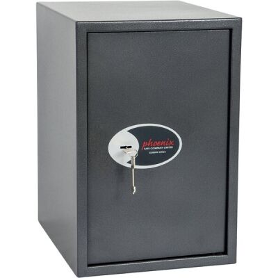 Sicherheitstresor Vela, Home & Office, Schlüssel-Schloss, Volumen 88 Liter, graphitgrau