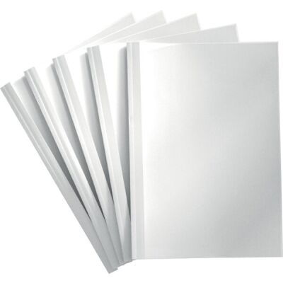 Thermobindemappen, Stärke 3 mm, Rückenblatt weiß