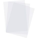Deckblätter, DIN A4, transparent, klar,...