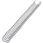 Drahtkamm, DIN A4, Teilung 3:1, 34 Ringe, Durchmesser 6,4...