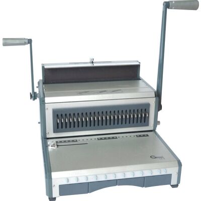 Drahtkammbindemaschine CB 6, 2:1, bis 280 Blatt binden, 23 Ringe