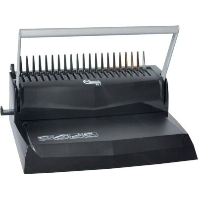 Plastikbindemaschine PB 2, bis 12 Blatt stanzen, bis 470 Blatt binden