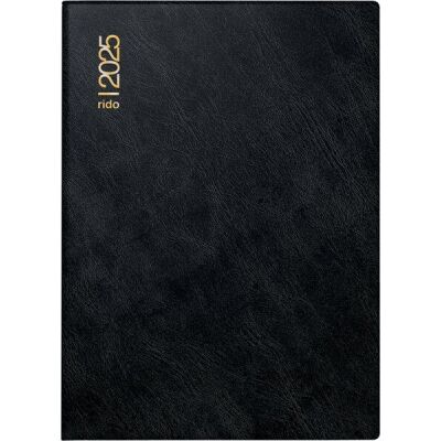 Taschenkalender Technik III, DIN A6, 10 x 14 cm, 1 Tag/1 Seite, Druck schwarz/rot, schwarz