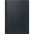 Buchkalender Chefplaner, 14,5 x 20,6 cm, 1 Tag/1 Seite, Miradur-Einband, schwarz, halbstündlich 7 - 20 Uhr