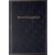 Buchkalender, DIN A4, Reservierung, 21 x 29,7 cm, 1 Tag/1 Seite, schwarz