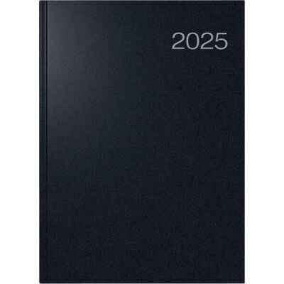 Buchkalender Conform, 21 x 29,7 cm, 1 Tag/1 Seite, schwarz
