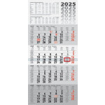 4-Monats-Wandkalender, 4 Monate/1 Seite, 33 x 65 cm,...