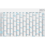 Jahreskalender, 121 x 77 cm, 14 Monate/1 Seite Druck...