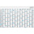 Jahreskalender, 121 x 77 cm, 14 Monate/1 Seite Druck schwarz/blau, gefalzt