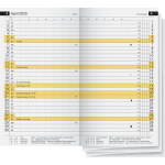 Monatskalender-Ersatzeinlage Mini, 1 Monat/2 Seiten, 8,7...