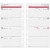 Wochenkalender-Ersatzeinlage, 1 Woche/2 Seiten, 6-fach Lochung, 4-sprachig