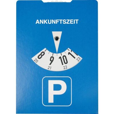 Park-Lade-Scheibe nach StVO, Karton, mit Ladedaueranzeige für E- und Hybrid-Fahrzeuge