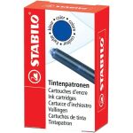 Tintenpatrone, blau, löschbar, 6 Stück