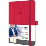 Wochenkalender CONCEPTUM® 2025, ca. DIN A5, red,...