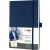 Wochenkalender CONCEPTUM® 2025, DIN A5, 1 Woche/2 Seiten, 192 Seiten, Gummibandverschluss, Stiftschlaufe, Hardcover, midnight blue