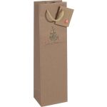 Geschenktaschen, Bottle, Christmas with apples,...