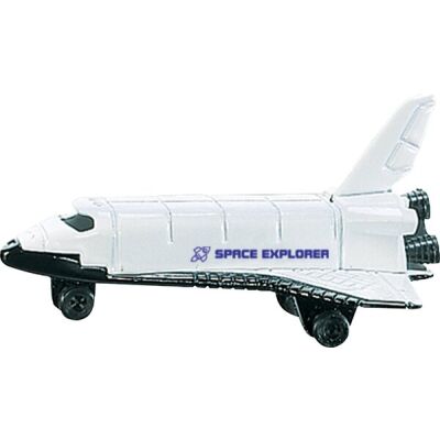 Space-Shuttle aus Metall und Kunststoff