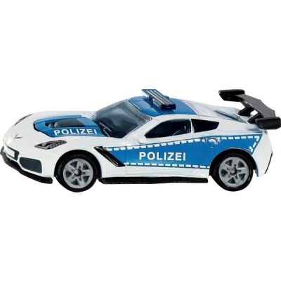 Chevrolet Corvette ZR1 Polizei aus Metall und Kunststoff
