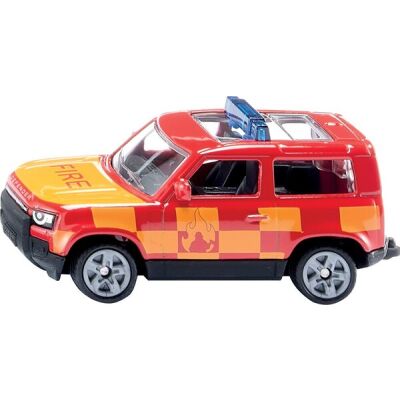 Land Rover Defender Feuerwehr aus Metall und Kunststoff