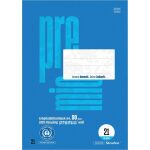 Premio Arbeitsblätterblock DIN A4, 50 Blatt, 90g/qm,...