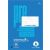 Premio Arbeitsblätterblock DIN A4, 50 Blatt, 90g/qm, Lineatur 21, 9 mm liniert, 4-Loch, blau